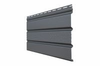 Виниловый софит Grand Line Premium Acryl частично перфорированный графит