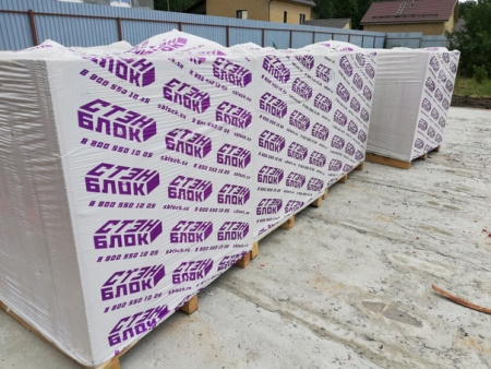 Газосиликатные перегородочные блоки Стэнблок 600х100х250, D500