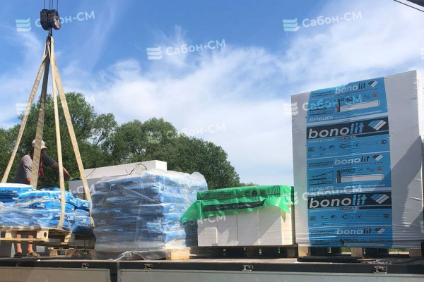 Газосиликатные блоки Бонолит Дмитров D400 625х200х375 стеновые