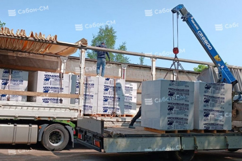 Газосиликатные блоки Могилевский КСИ D700 625х125х250 перегородочные